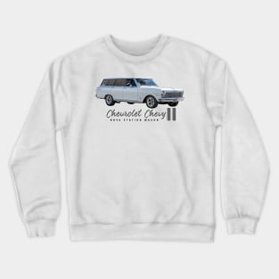 1965 Chevrolet Chevy II Nova Station Wagon Crewneck Sweatshirt